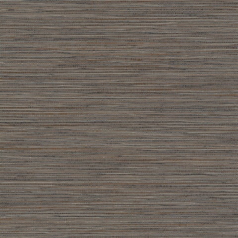 Ravenna Taupe Natural Textile Wallpaper