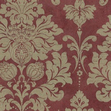 Red Axbridge Damask