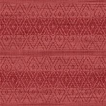 Red Commercial Tribal Stripe Wallpaper