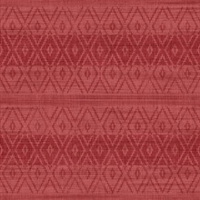 Red Commercial Tribal Stripe Wallpaper