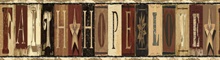 Red Faith Border