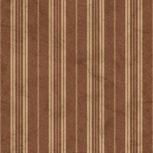 Red Farmhouse Stripe Wallpaper