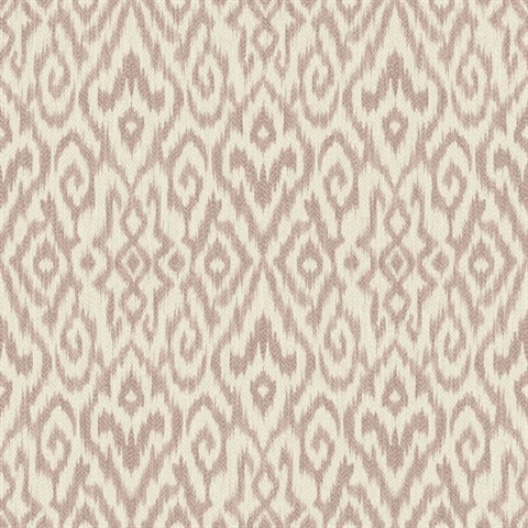 Red Kite Ethnic Ikat Wallpaper