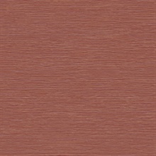 Red Orange Grass Roots Metallic Faux Grasscloth Wallpaper