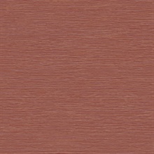 Red Orange Grass Roots Metallic Faux Grasscloth Wallpaper