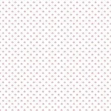 Red Small Tri Leaf Pattern Wallpaper