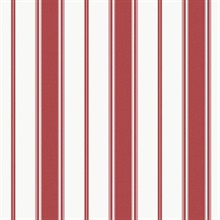 Red Smart 3 Stripes Heritage Stripe Wallpaper