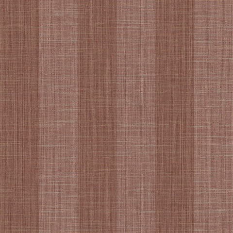 Red Textured Faux Linen Wallpaper