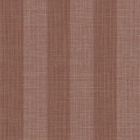 Red Textured Faux Linen Wallpaper