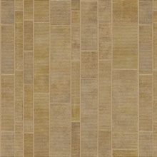 Redmond Gold Vertical Textured Geometric Wallpaper