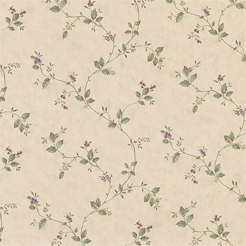 Ree Beige Mini Floral Trail