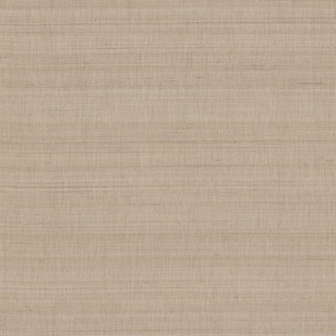 Refined Abaca Almond Wallpaper