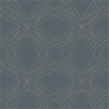 Relativity Charcoal Geometric Wallpaper