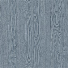 Remi Blue Vertical Textured Wood Planks Wallpaper