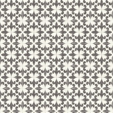 Remy Black Fleur de Lis Tile Wallpaper