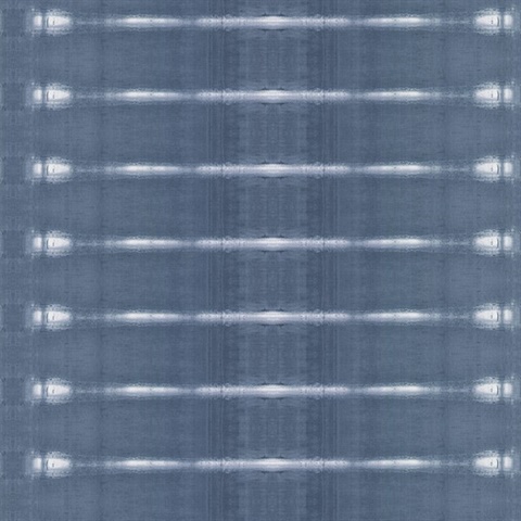 Resound Indigo Watercolor Lines Wallpaper