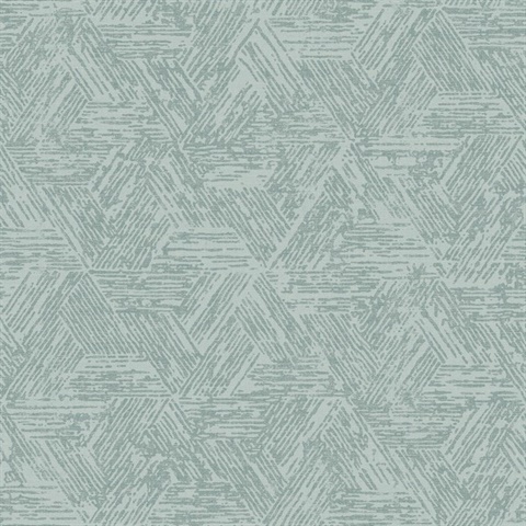 Retreat Denim Quilted Southwest Tribal Wallpaper