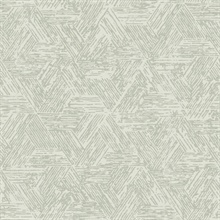 Retreat Sea Green Quilted Southwest Tribal Wallpaper