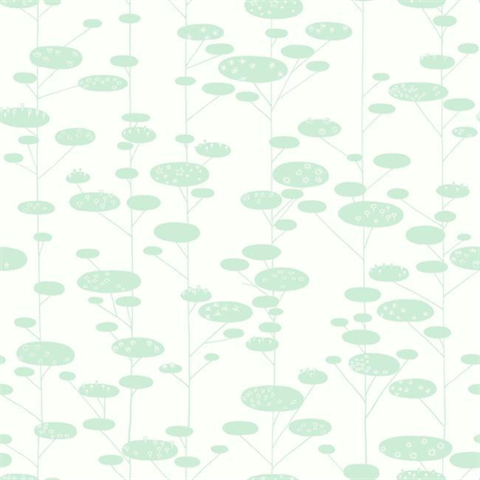 WI0135 | Retro Trees | Wallpaper Boulevard