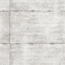 Reuther Grey Smooth Concrete Wallpaper