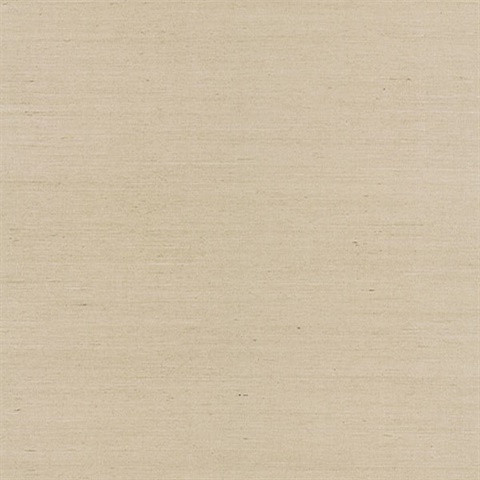 Rhona Beige Solid Grasscloth Wallpaper