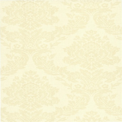 Rice Cream Meridian Damask