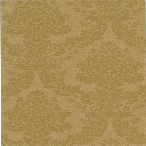 Rice Gold Meridian Damask