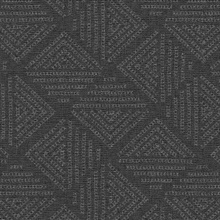 Rigley Charcoal Commercial Wallpaper