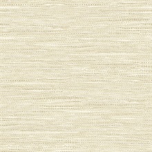 Rina Faux Grasscloth Sand Wallpaper