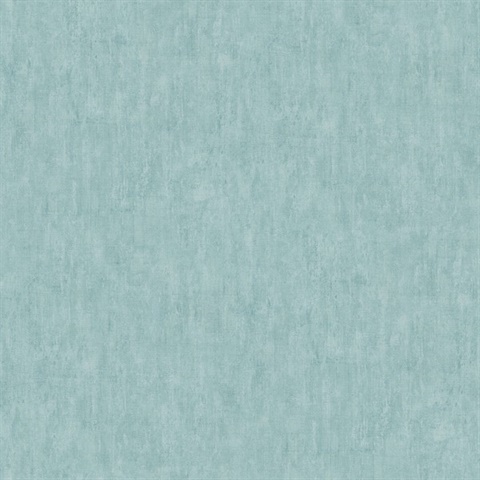 Riomar Aqua Weathered Faux Plaster Texture Wallpaper