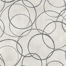 Ripple Black Circle Geometric