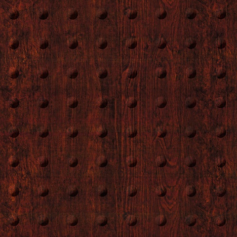 Rivet Ceiling Panels Burgundy Grain