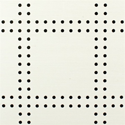 Rivets Black on Ivory Manila Hemp