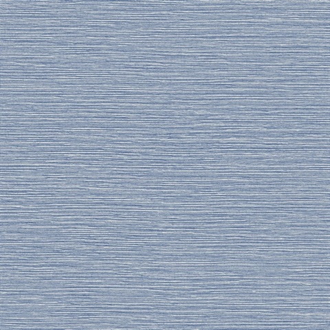 Riviera Blue Tiger Island Faux Sisal Wallpaper