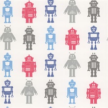 Robot League Multicolor Robots Wallpaper