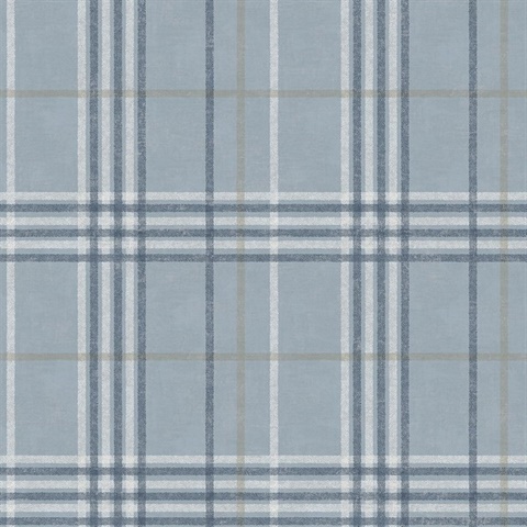 Rockefeller Light Blue Plaid