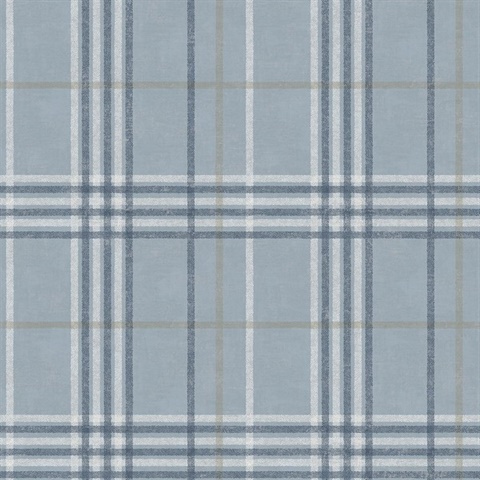 Rockefeller Light Blue Plaid