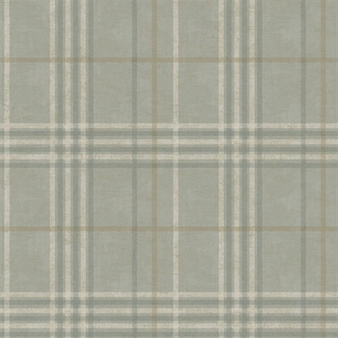 Rockefeller Sage Plaid