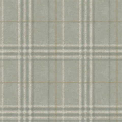 Rockefeller Sage Plaid