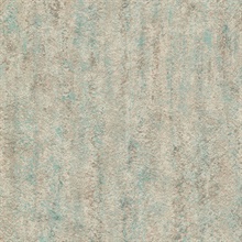 Rogue Teal Concrete Textured Wallpaper