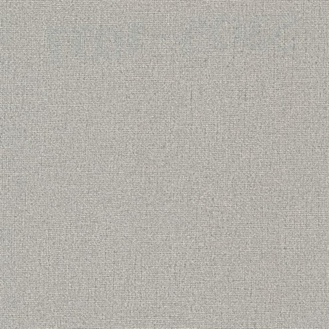 Rollins Taupe Faux Linen Commercial Wallpaper