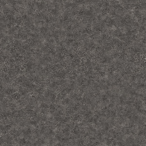 Roma Leather 54 Black Suede Commercial Wallpaper