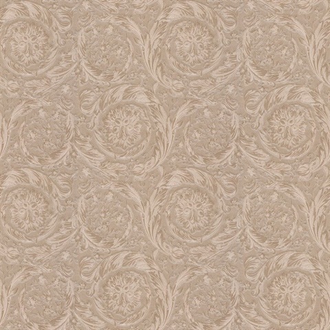 Rose Gold Sublime Versace Italian Wallpaper