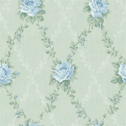 Rose Lattice Floral