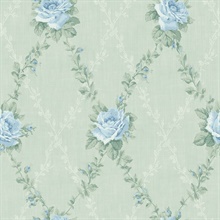 Rose Lattice Floral