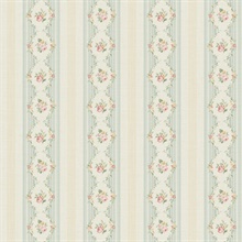 Rose Stripe Floral