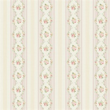 Rose Stripe Floral