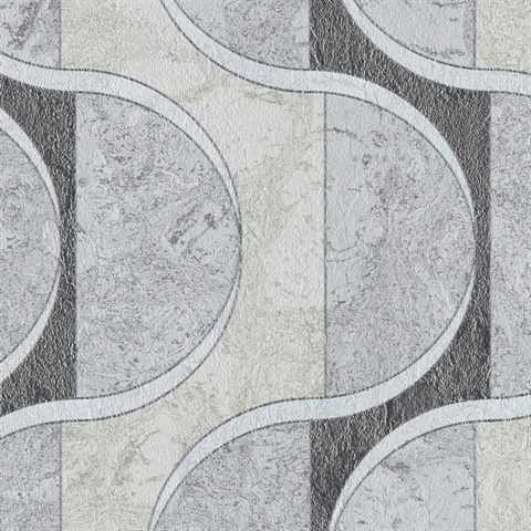 Rossio Gray Heron Commercial Wallpaper