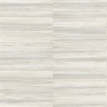 Rowan White Faux Grasscloth Wallpaper