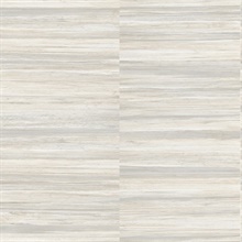 Rowan White Faux Grasscloth Wallpaper